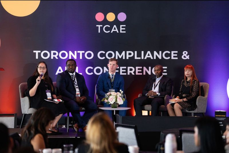 Compliance and AML conference panel discussion